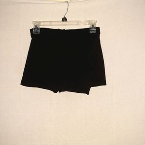 Charlotte Russe Black Skort; S